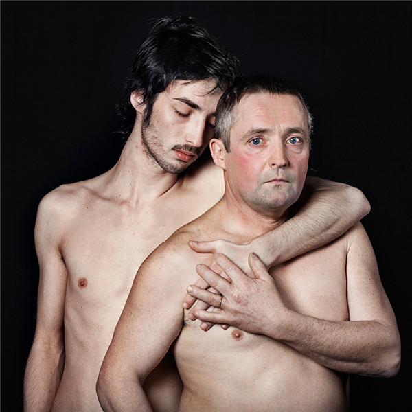 Father and son, 2011, France. 