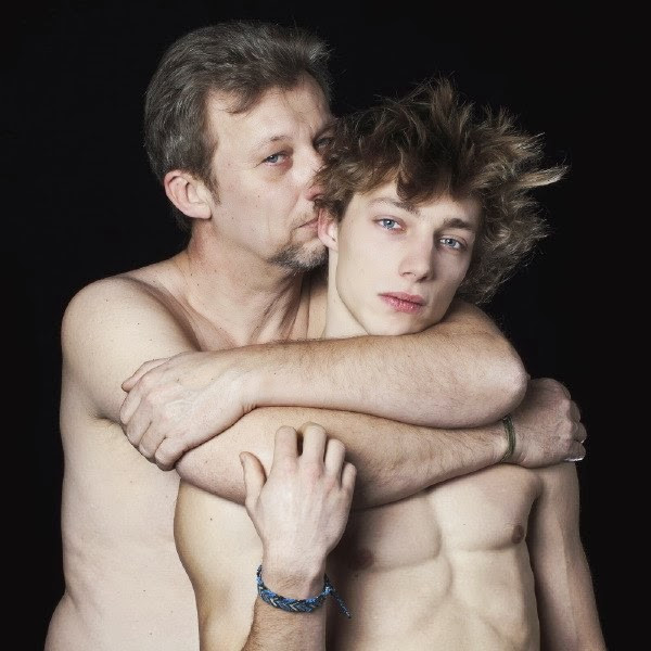Father and son, 2015, France. 