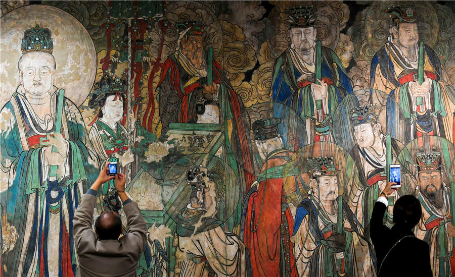Advanced technology brings ancient murals home
