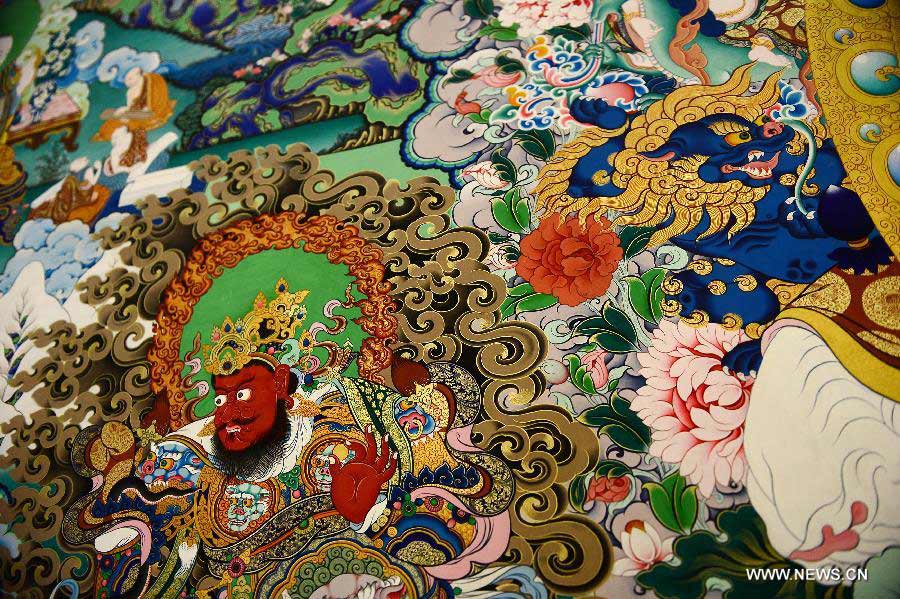 Regong arts industry booming in Qinghai's Tibetan area