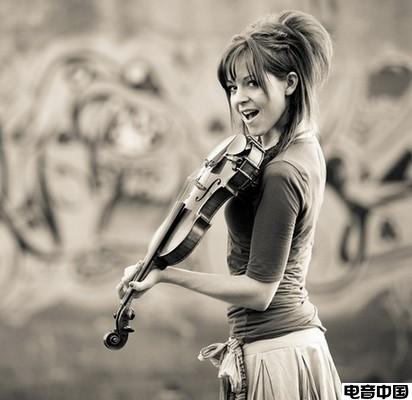 Hip-hop violinist stage electro dubstep concert - chinaculture