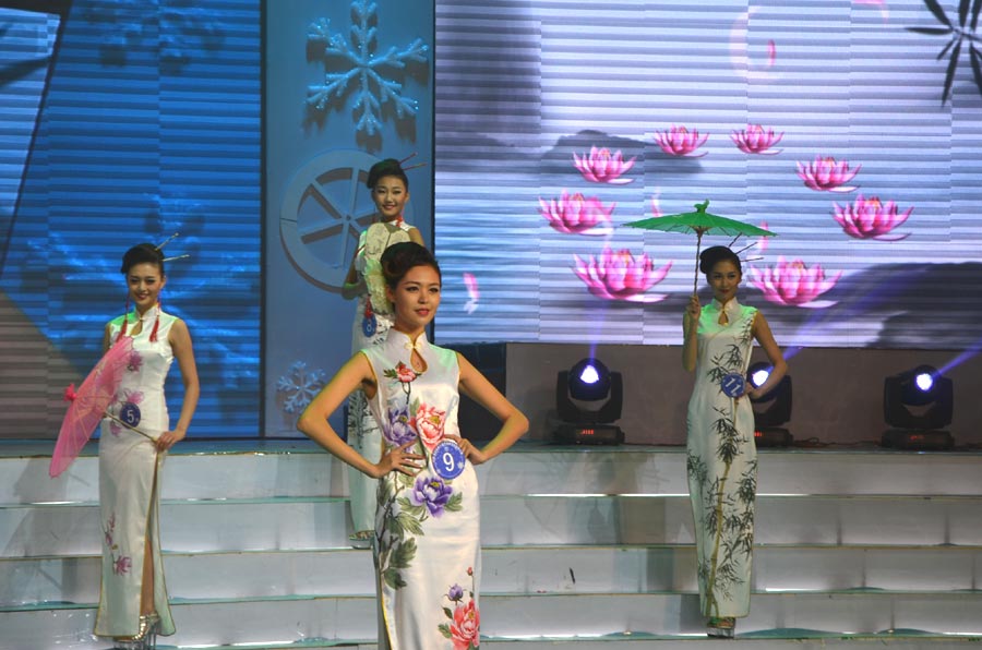 Manzhouli hosts international beauty pageant
