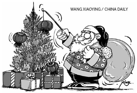 Christmas no threat to Chinese culture
